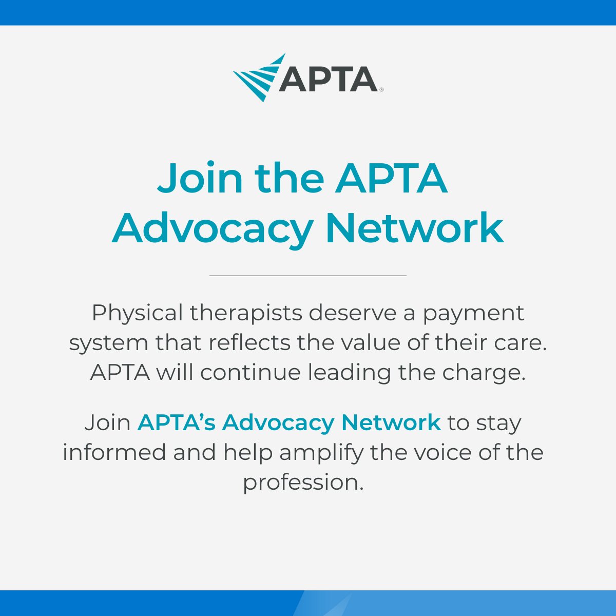 American Physical Therapy Association (APTA) tweet media