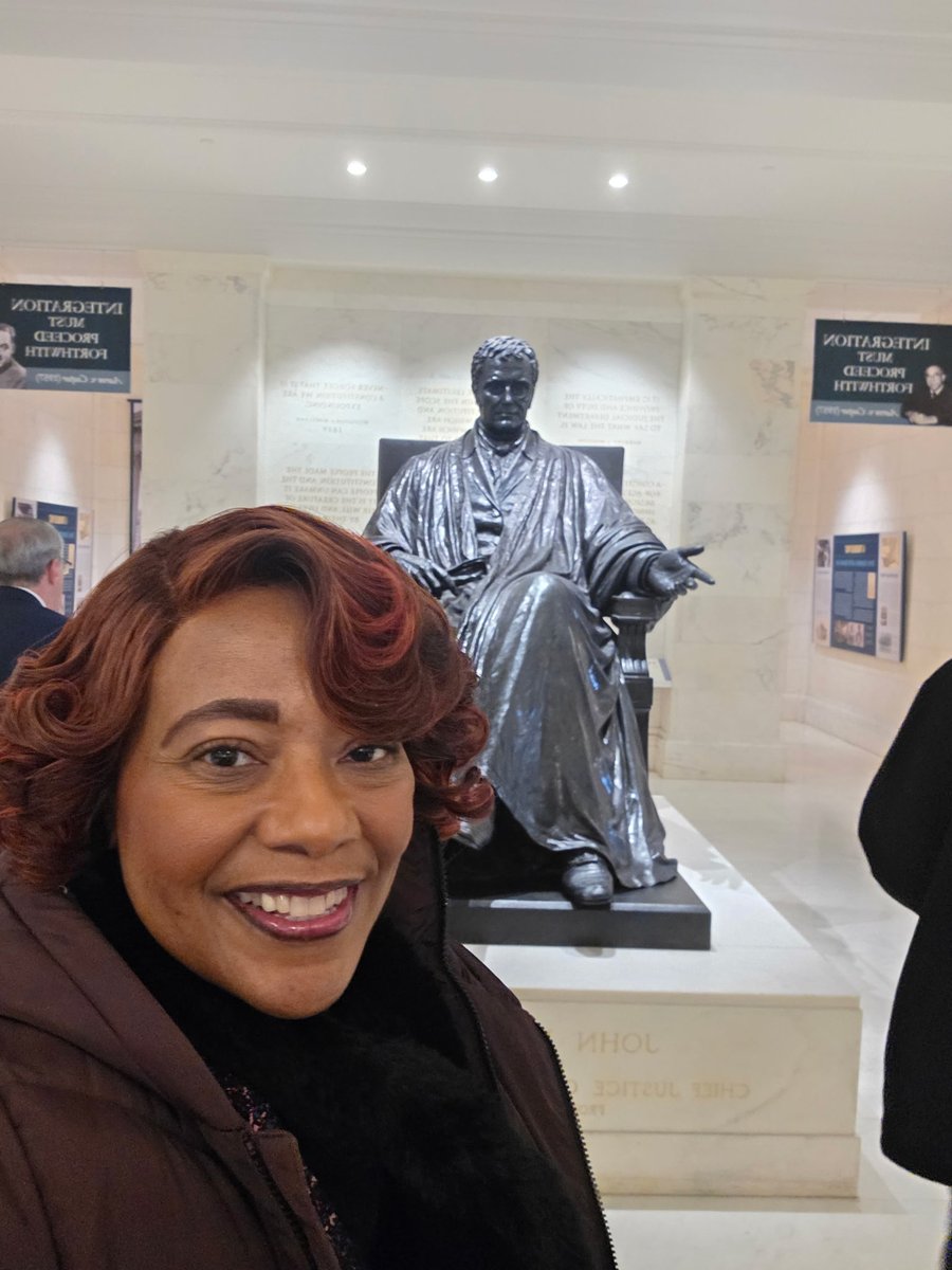 BerniceKing's tweet image. Today, I was present in the Supreme Court to support my Spelman Sister and friend, Federal Reserve Governor Lisa Cook, who requested my presence at the Donald J. Trump, et al. v. Lisa D. Cook hearing.

As a child, I dreamed of becoming the first female Supreme Court Justice.…