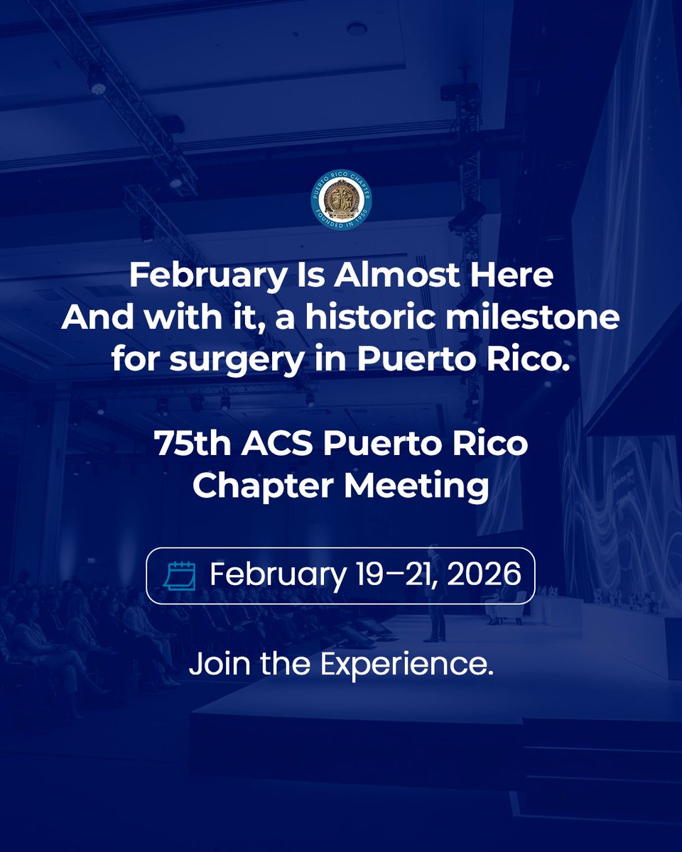 American College of Surgeons - Puerto Rico Chapter tweet media