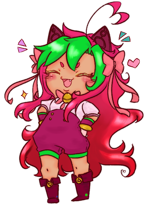 ARTTrickyTricky's tweet photo. comic work has stopped completely for the time being but
:) heres new chibi png @64bitKeru https://t.co/4Vynf2Cs7k