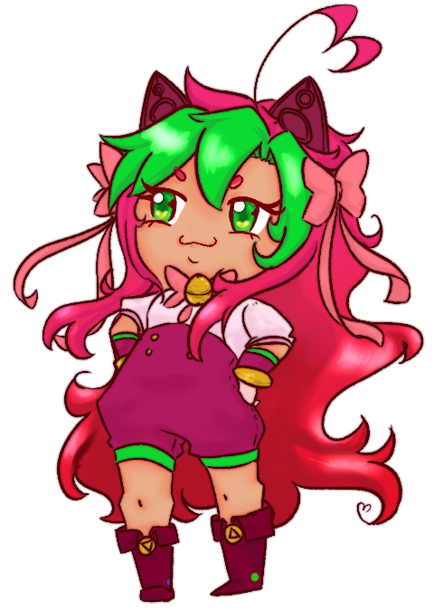 ARTTrickyTricky's tweet photo. comic work has stopped completely for the time being but
:) heres new chibi png @64bitKeru https://t.co/4Vynf2Cs7k