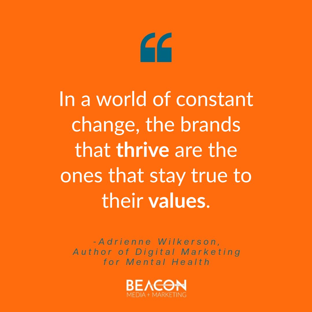akceomom's tweet photo. In a world of constant change, it's easy to get distracted by new trends. But thriving practices are built on a foundation of unchanging values. When you stay true to your mission, you build trust. What's one core value that guides your practice? https://t.co/pUUYkqlUZY