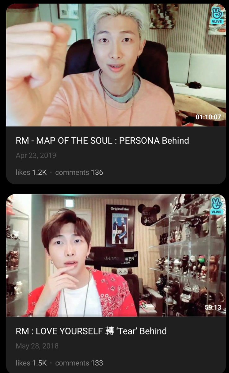 Lblue_Rainbow's tweet image. Cuando Namjoon solía hacer live después de un lanzamiento explicando todo el proceso de producción, composición y el concepto de cada álbum y canción. Ojalá para Arirang vuelva a hacerlos y hasta con todos los chicos.