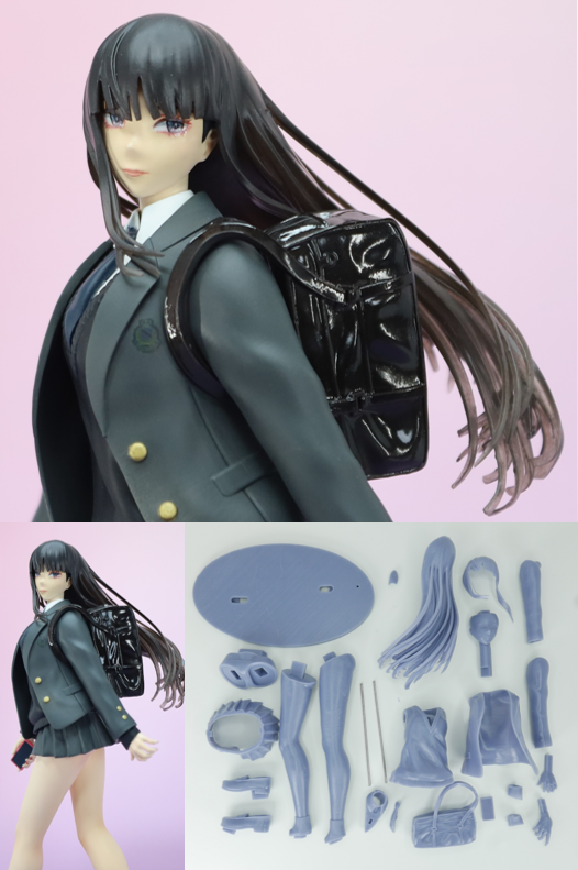 MPY_official's tweet image. ワンダーフェスティバル2026冬（卓番：5-16-04）に出展するカオミン先生の使用許諾済み作品、横須賀マイ『駅前交差点』です。ガレージキット(未塗装未組立品、アイデカール付き)の価格は税込み10,000円。
是非この機会にお迎えください😊 
#WF2026冬 
#カオミン 
#横須賀マイ