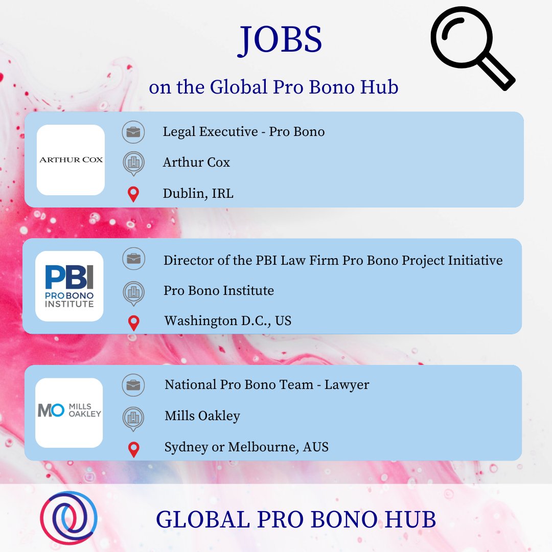 Global Pro Bono Hub tweet media