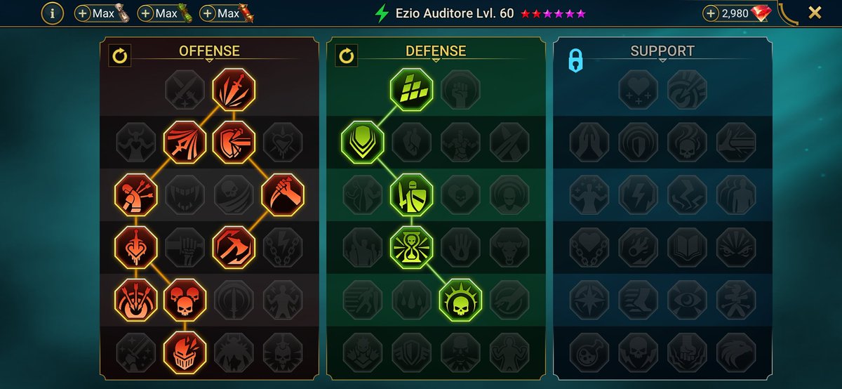WiKeDCLoWN's tweet photo. @RaidRPG Current build, figured I'd lean into the Stone Cleaver and build for PvP nukes. He's definitely putting in work.... 😊 https://t.co/D5VtK11Jh2