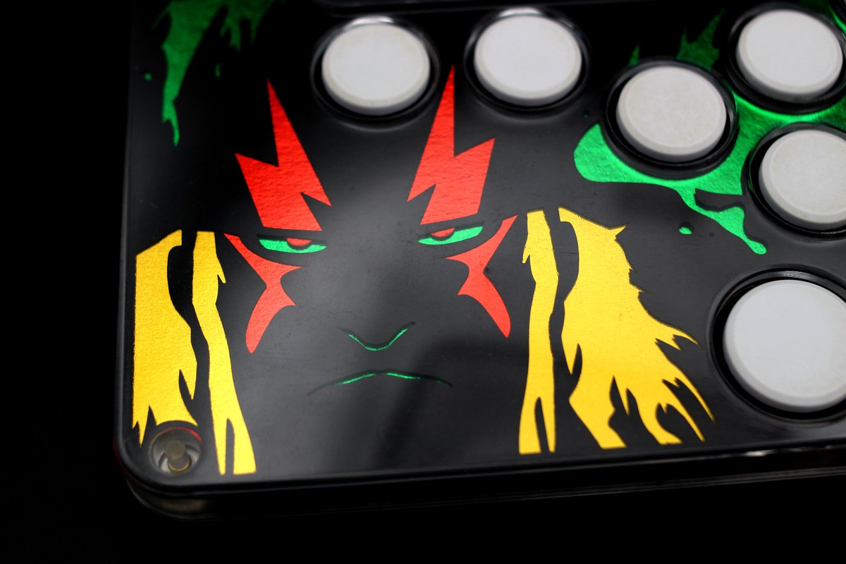 CrossXCuts's tweet photo. The Dark Devil of #StreetFighter6 Alex has entered the ring! Turn heel with our new design for the @junkfoodarcades Snackbox Micro available now on our shop https://t.co/DToceMzPWR

#Fightstick #Capcom #Alex #Art #SF6 #ス��6 https://t.co/Ekb9pmoD3Y