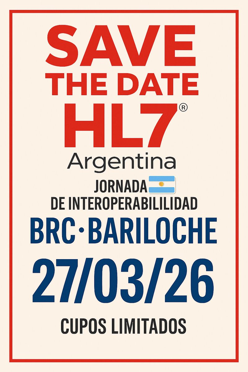 HL7 Argentina tweet media