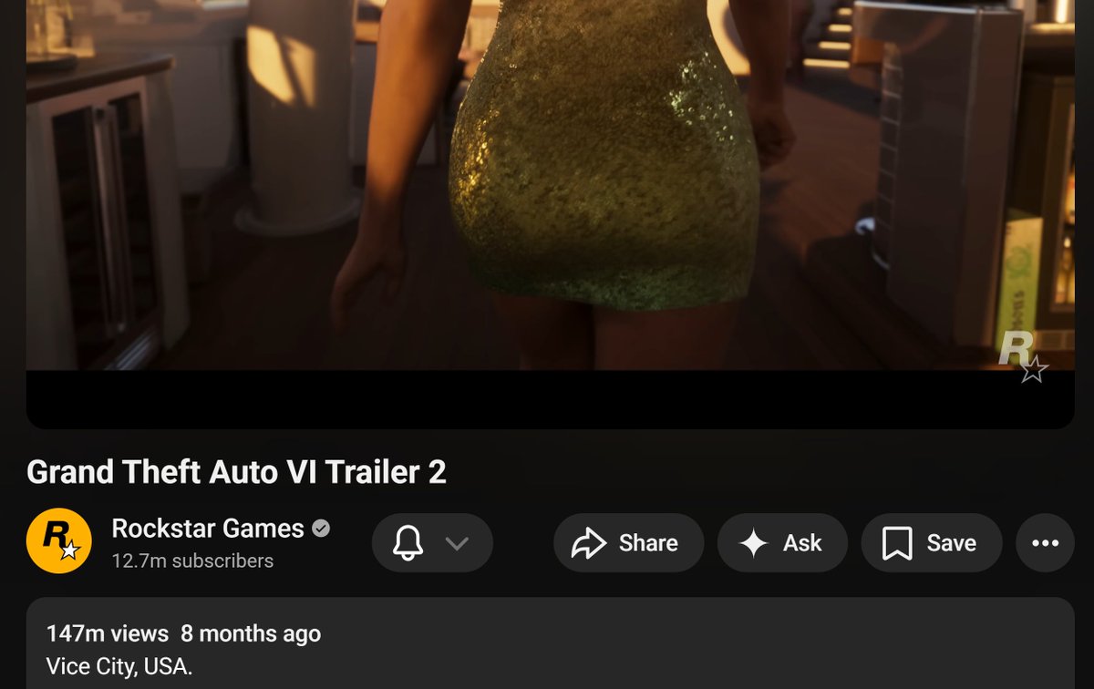 NikTek's tweet image. &amp;gt;announces they're working on GTA VI in 2022*

&amp;gt;radio silence for almost 2 years*

&amp;gt;releases Trailer 1*

&amp;gt;radio silence for a year and a half*

&amp;gt;releases Trailer 2 and 70 in-game screenshots*

&amp;gt;radio silence for 8 months and counting*

What is this marketing strategy Rockstar😭