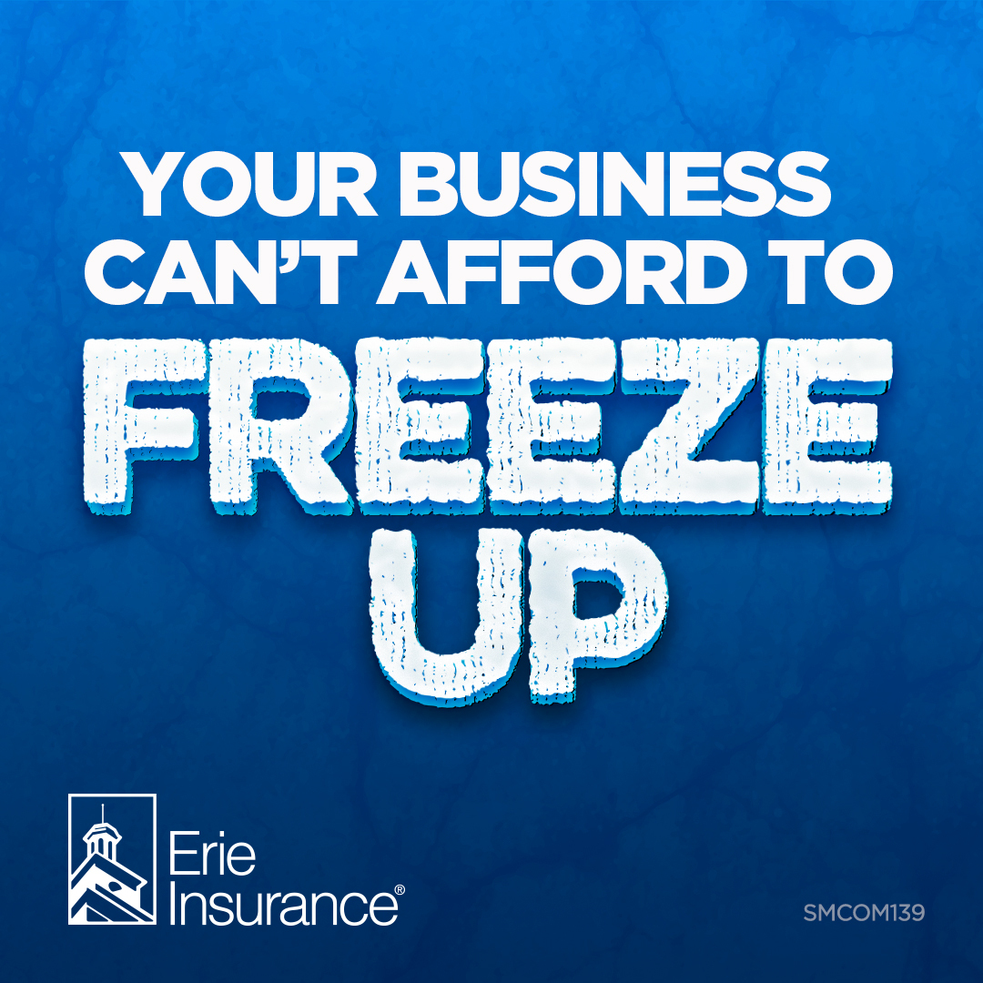 STInsurance's tweet image. Don’t let winter weather cause costly interruptions. These tips can help you protect your business: 

erieinsurance.com/blog/frozen-pi…