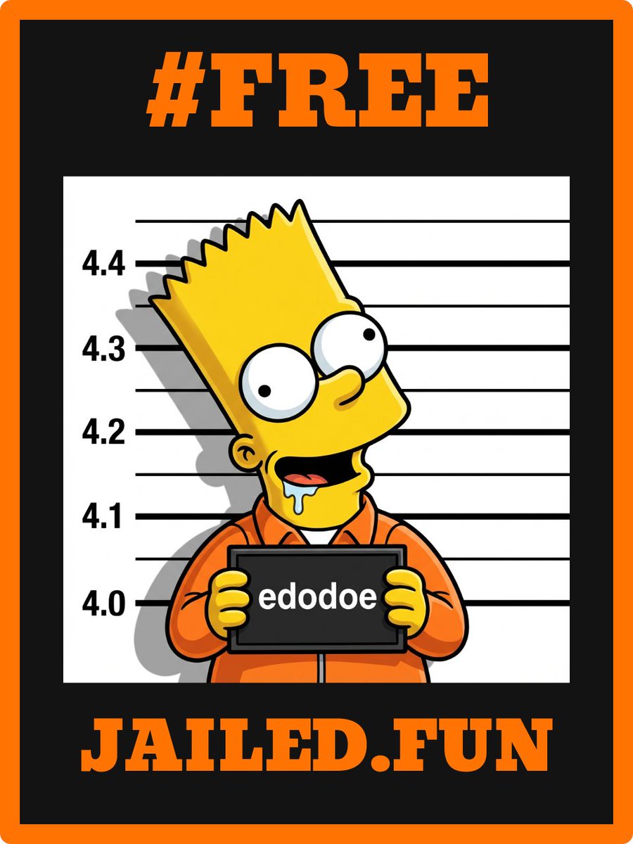 i got life sentence 😭💀

moving into <a href="/Jaileddotfun/">Jailed</a> soon

[ drop your mugshot here👇]