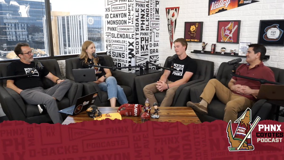 leahmerrall's tweet image. Congrats to Josh Doan, a great hockey player and an even better person!

Doing AZ proud 🌵