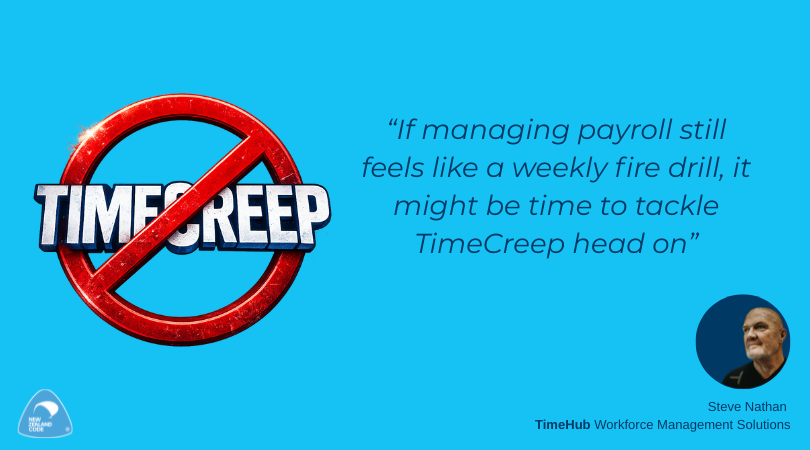 TimeHubNZ's tweet photo. If processing payroll still feels like a weekly fire drill, it might be time to tackle TimeCreep head-on. 

A smoother system could be one decision away in 2026. 

Read more: https://t.co/WhVVIYYeCK
 
or visit https://t.co/fPOekJ1RMk

#payroll #nopapertimesheets #buynzmade https://t.co/OuZEF9aRK3
