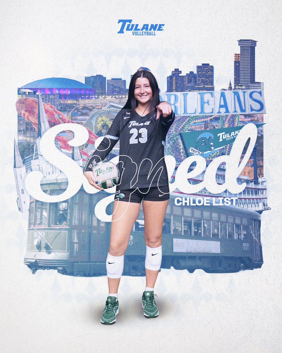 Tulane Volleyball tweet media