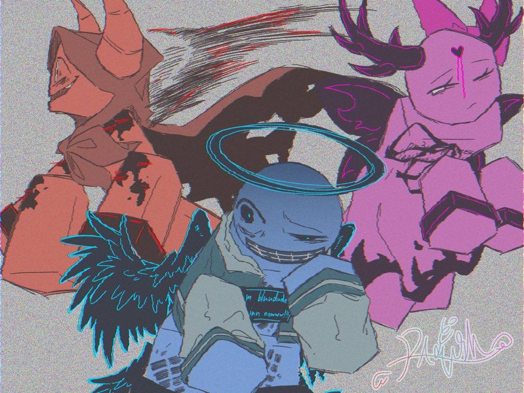 I repost this cuz Idk why but it happen image issues in some devices GRRRRRRRRRRR

#forsaken #forsakenfanart
#c00lkidd #bluudud #pr3typriincess