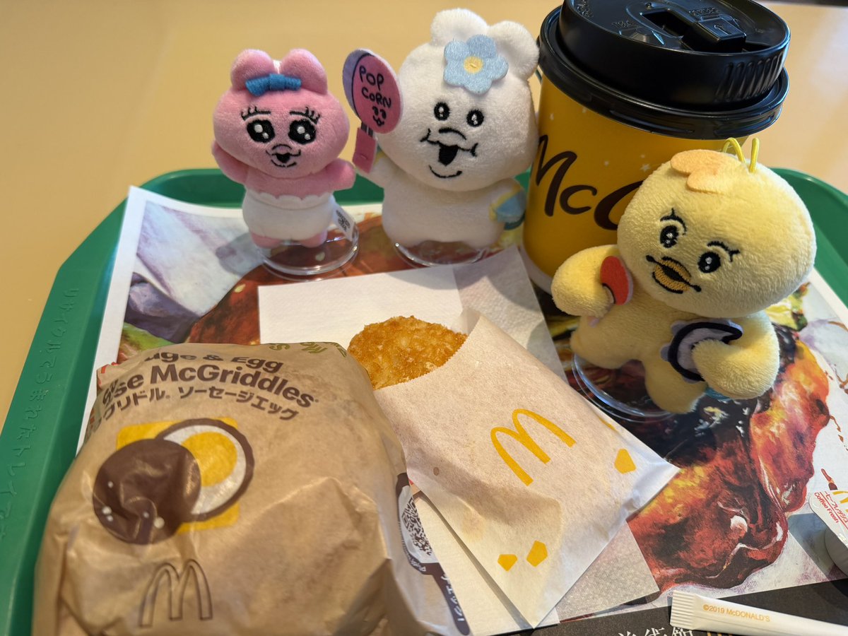 んぽ｢今日は寒すぎるちゃむ❄️🫠｣ きみまろ｢今のとこ雪は降ってないな