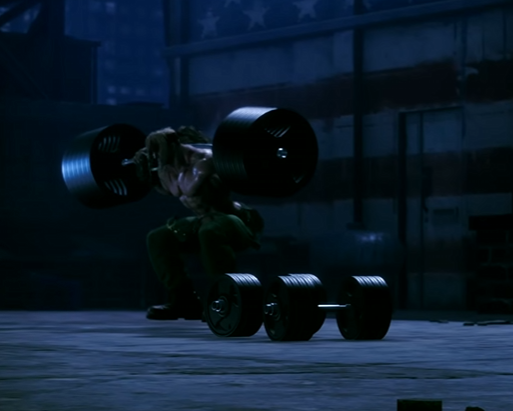 DD_Allin's tweet image. alex challenge: squat 260kg (573lbs) for reps with no safety on a random rooftop in the middle of the night