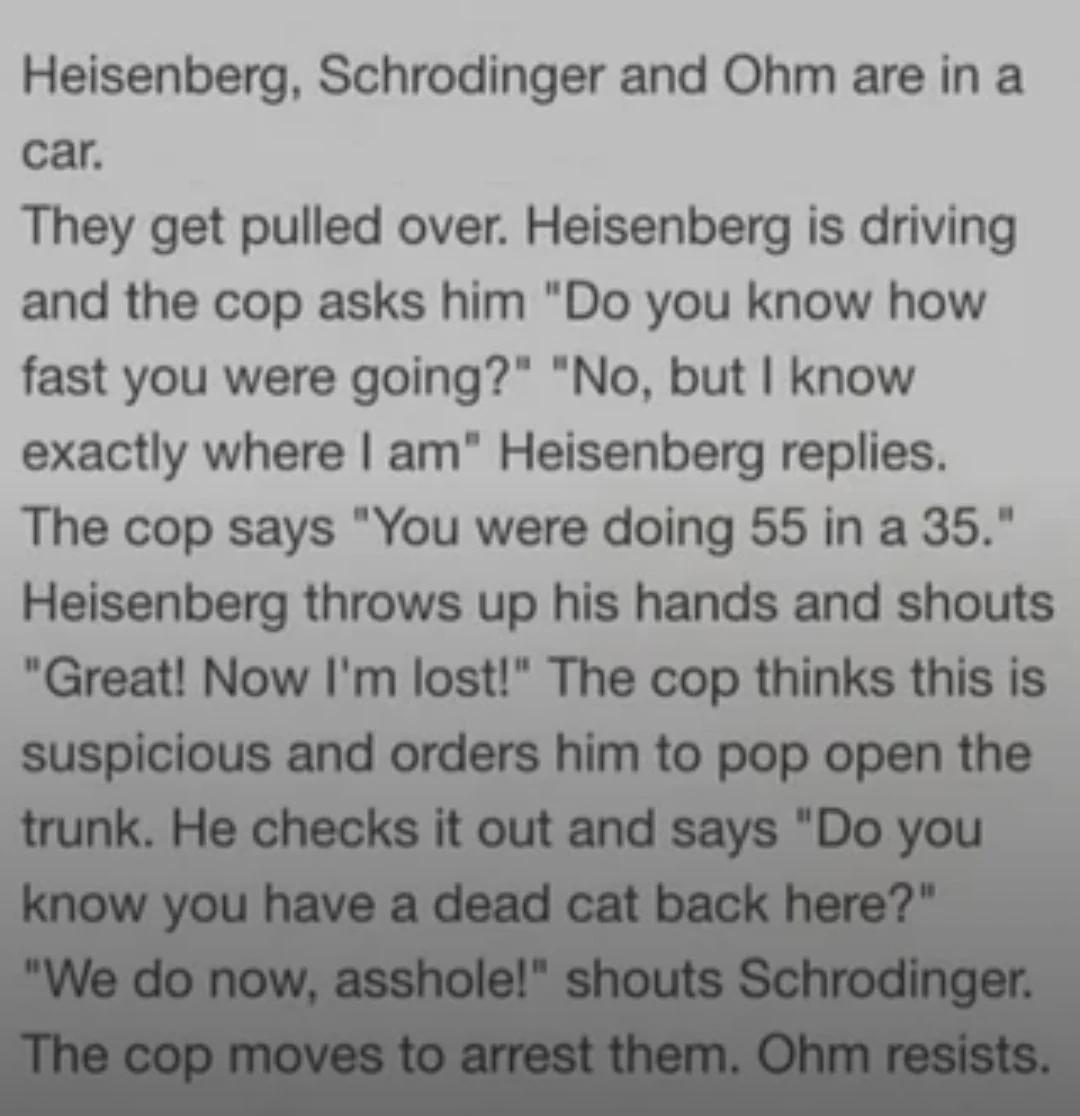 Funniest scientist joke: #chemistry