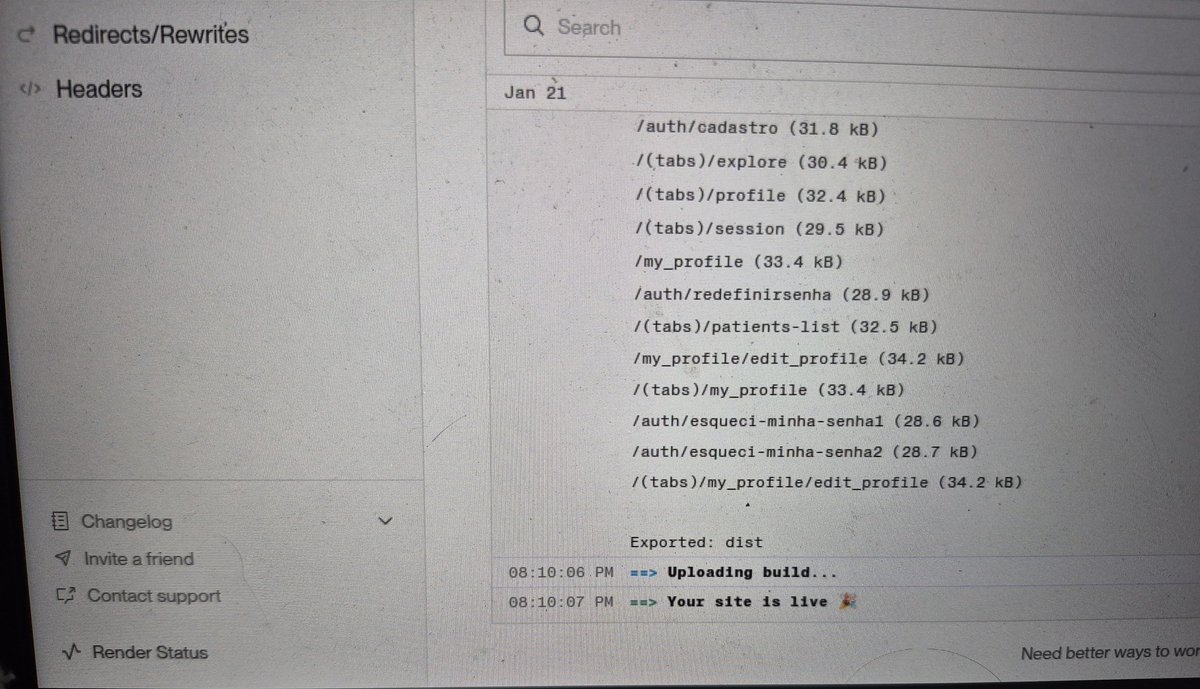 kasyntax's tweet image. voltei do estágio e fui direto fazer deploy do app que tô desenvolvendo pra mandar pro meu orientador de iniciação científica. cérebro entrou em modo desespero produtivo