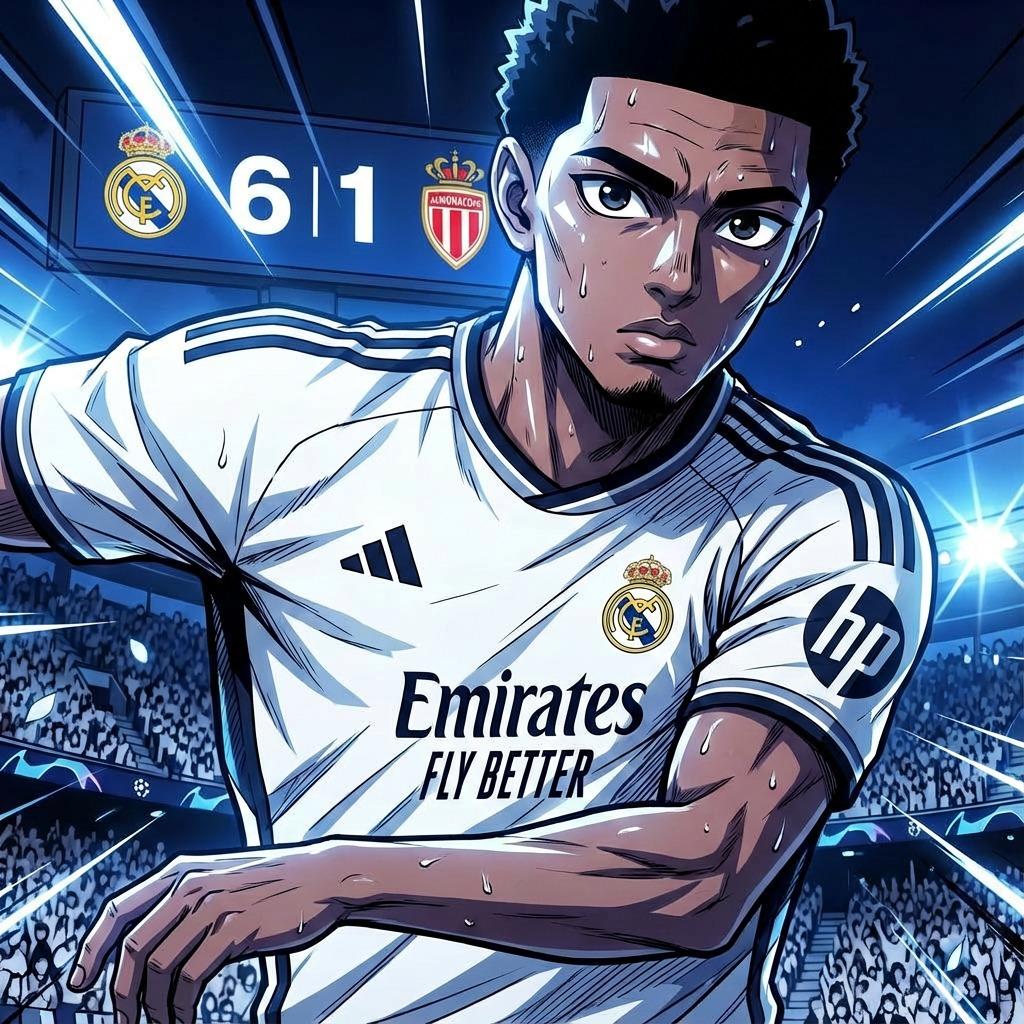 tikitaktics30's tweet photo. HALA MADRID. π€π₯
6 goals. No mercy.
Real Madrid tear Monaco apart on the European stage β and suddenly, the noise is back.
Are Madrid back?
On nights like thisβ¦ it looks that way. ππ
#HalaMadrid #UCL #ChampionsLeague #EuropeanRoyalty #StatementWin #BackOnTheBigStage https://t.co/F0fiSHKcLH