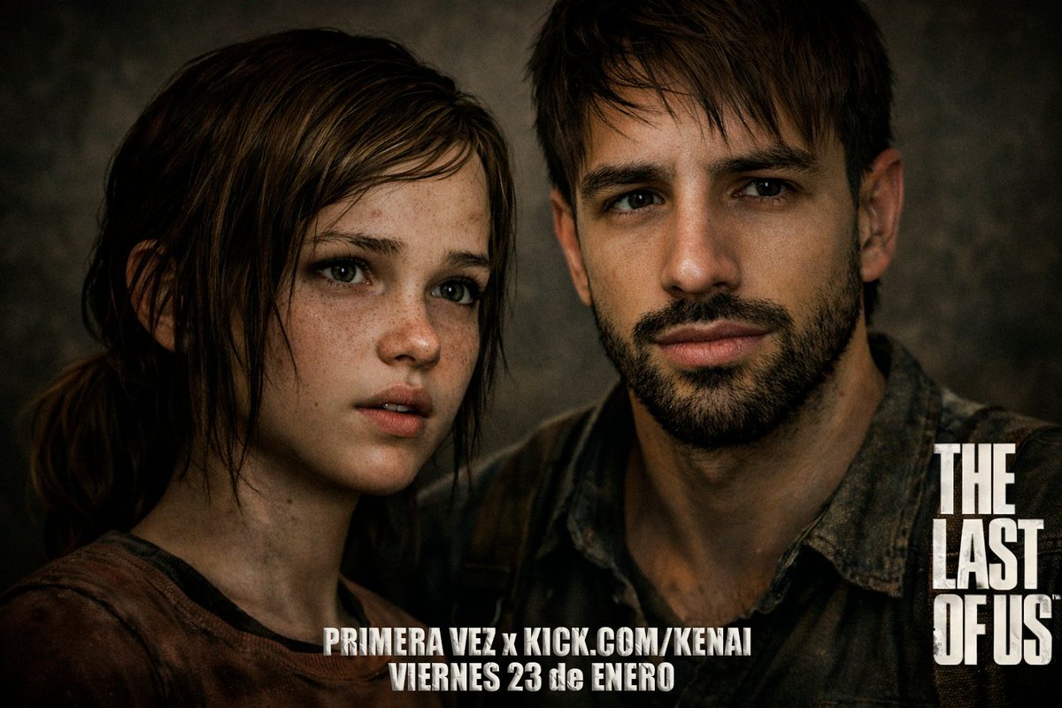 Aunque no lo crean, después de años cumplimos una promesa.
Este 2026 se viene con todo y arrancamos con una serie que vienen pidiendo desde hace muchísimo tiempo.
Este viernes en kick.com/kenai… The Last of Us.
Los espero ❤️