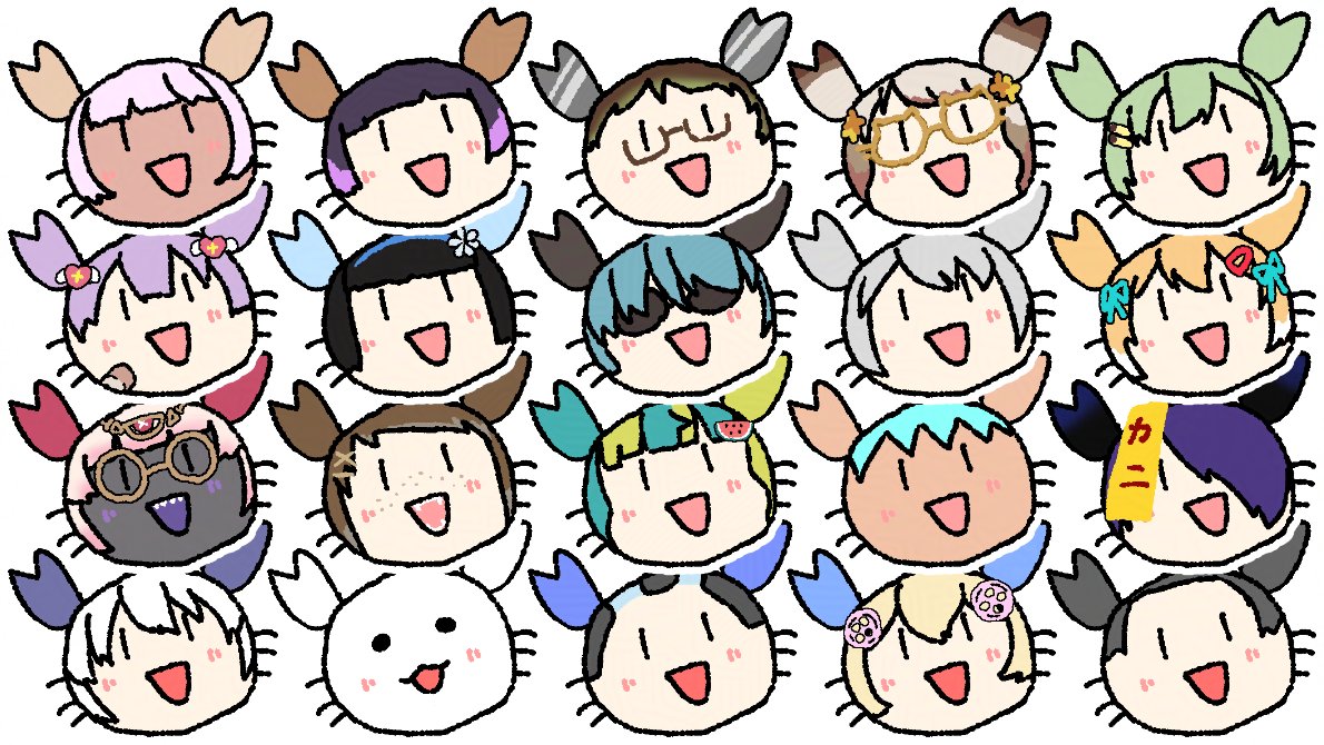 昨日追加で20カニ！
2（画像には入れ忘れた）+42+20=現在64カニ
希望があったのでまだチャネポと参考画像提出場所は開けてあります！
即日作成は出来ないと思いますが、締めるまでは受付OKです🦀