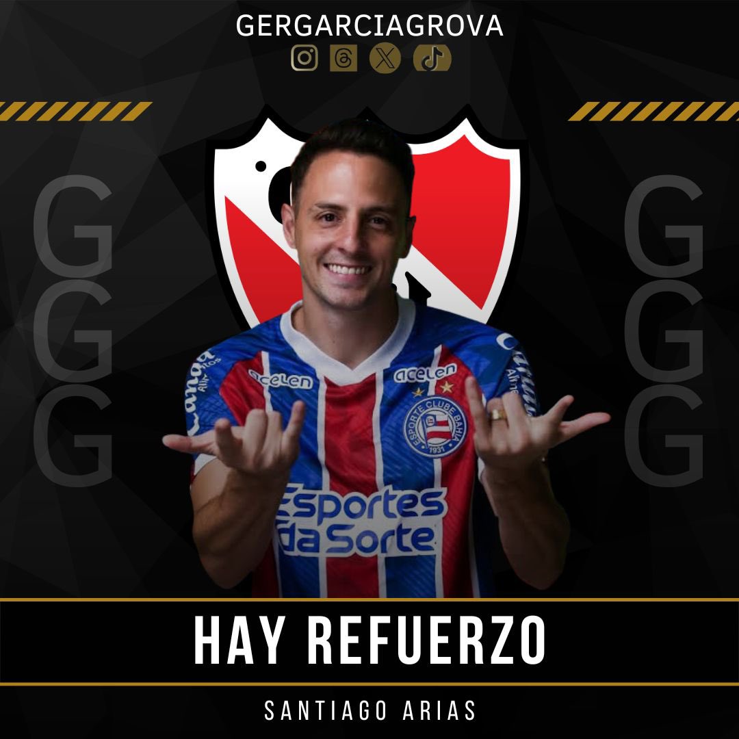 GerGarciaGrova's tweet image. 🚨Santiago Arias será refuerzo de #Independiente

📍Llega libre.

✍🏻 Contrato por 2 años

ℹ️ de @Mati_Martinez