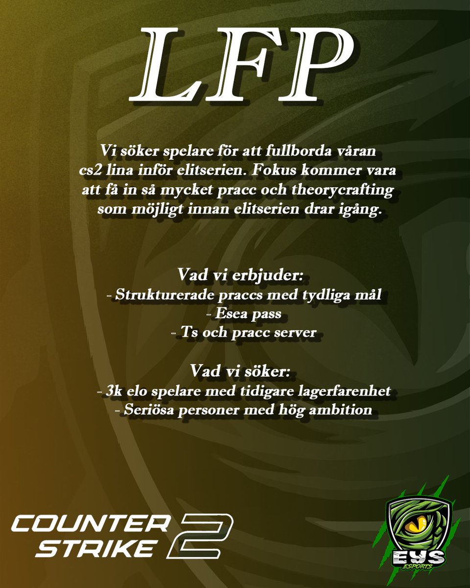 Eys Esports tweet media