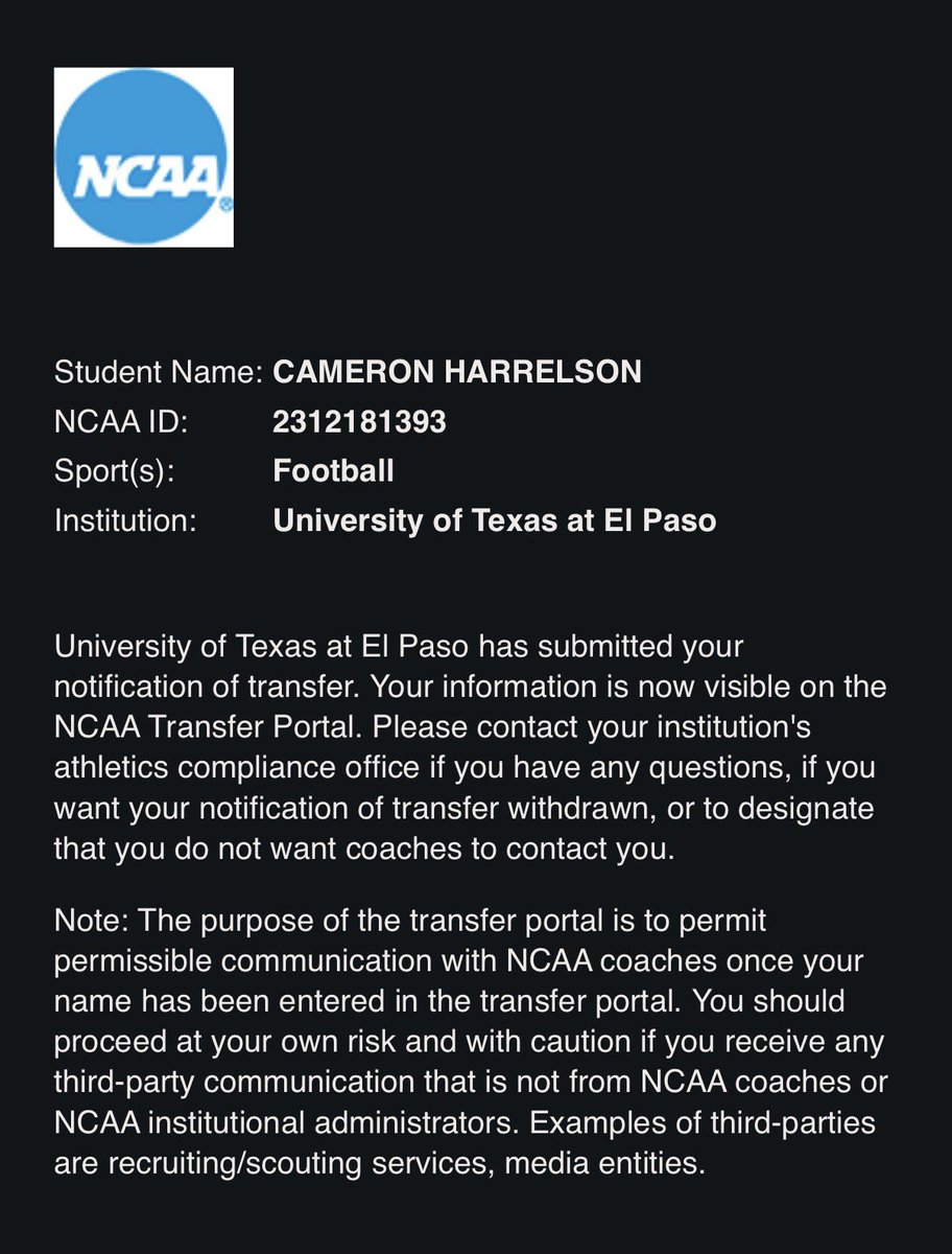 Cameron Harrelson tweet media