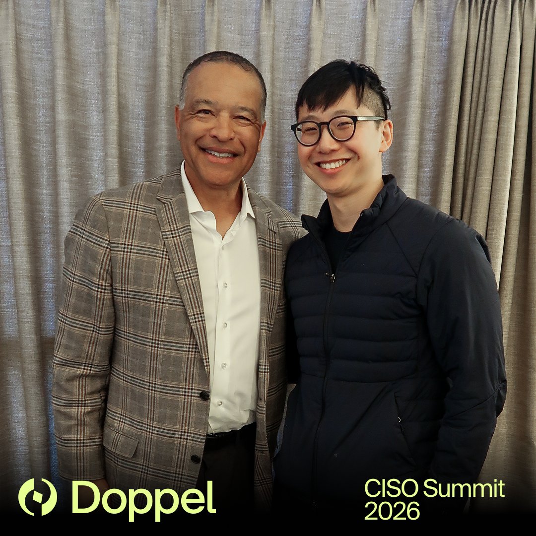 KevinTian00's tweet photo. Great hearing from Dave Roberts at @DoppelHQ's inaugural CISO Summit last week where our attendees got to hear from the most recent World Series champion. Though baseball and business are very different fields, we learned a lot about aligning a team around a single mission, operating in a highly competitive environment, and upholding a high standard for everything we do.

Thank you Dave for all the great leadership insights, and congrats again to you and the @Dodgers on being world champions!

Looking forward to our next CISO Summit.