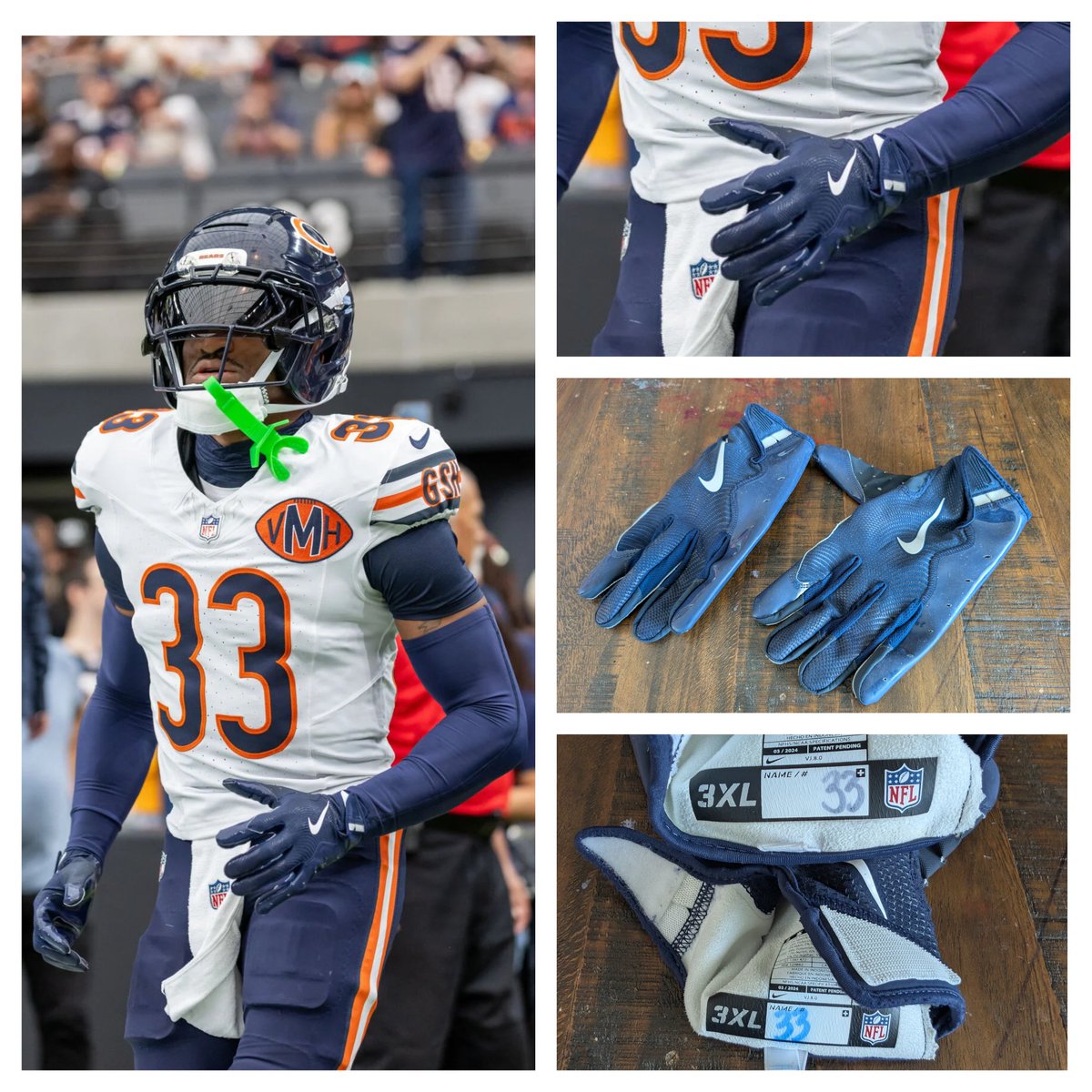 Desi_M's tweet image. @1JJones_ Thank you for custom Kyler Murray cleats and Nike gloves for my collection!  Appreciate you!  Great season!

#JustAHobby #BearDown
