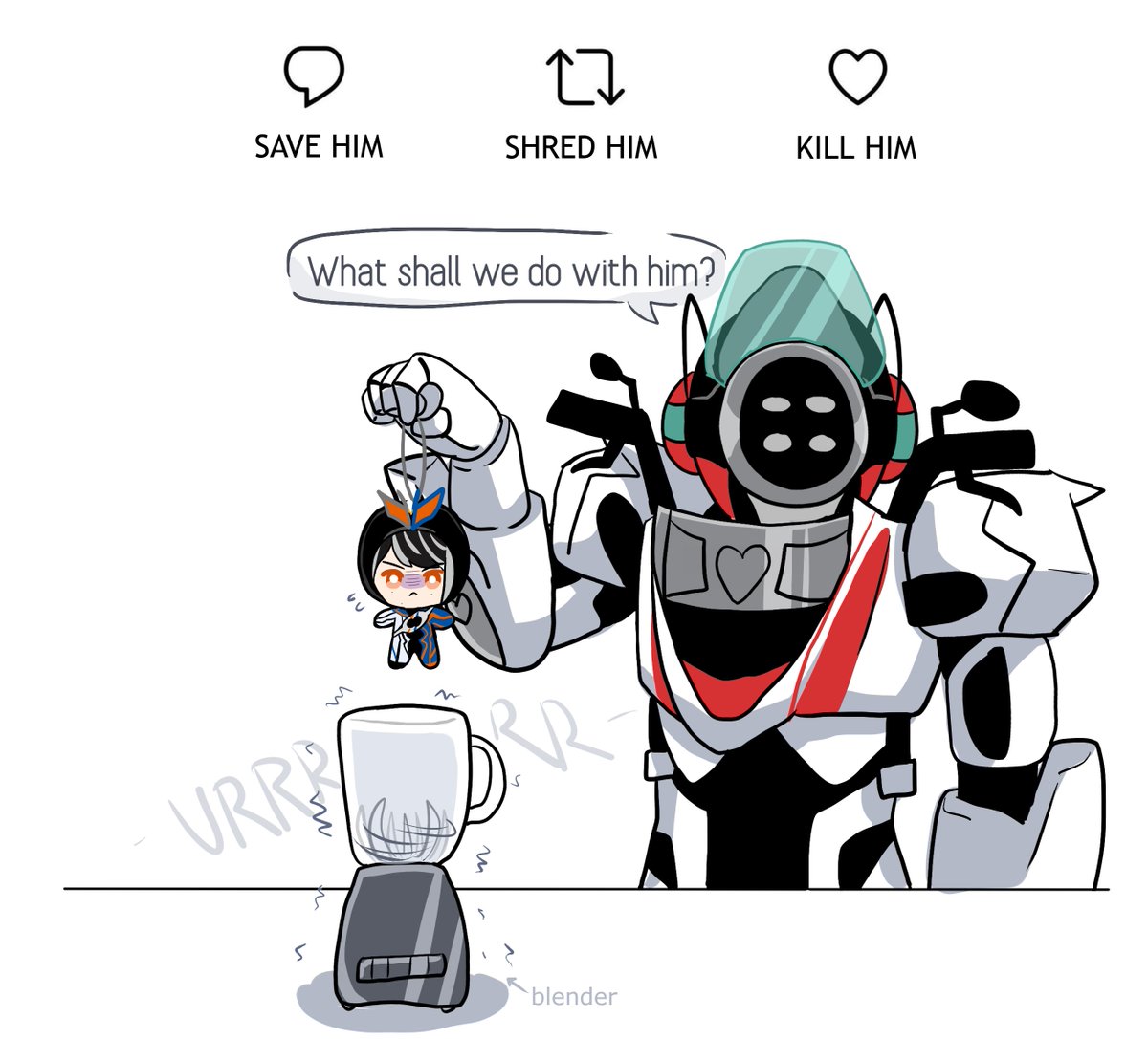 Skelelovely's tweet image. The choice is yours