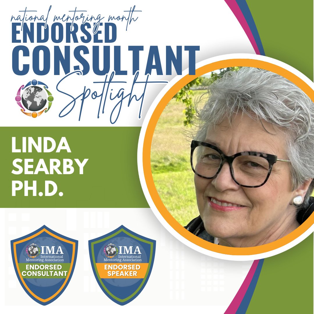 Linda’s favorite quote “Ask, Don’t Tell” is the foundational approach every effective mentor uses. Linda uses the initials ADT throughout her mentor training to reinforce this principle, an original framework grounded in mentoring research and practice. mentoringassociation.org/linda-searby-d…