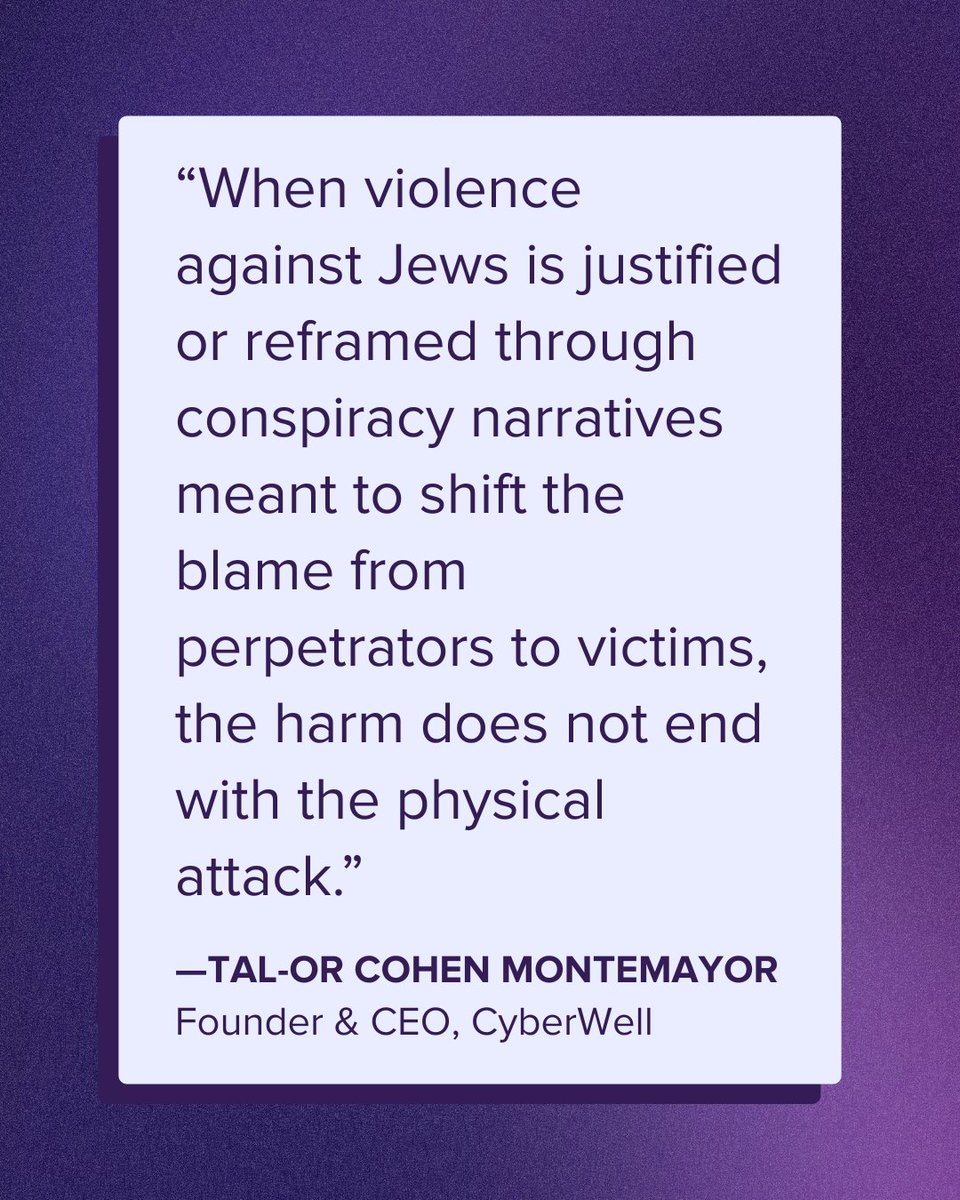 CyberWell tweet media