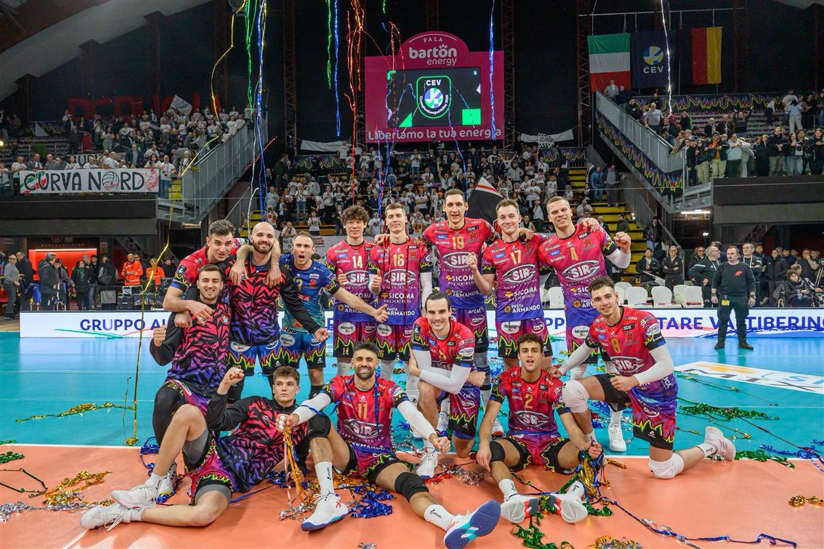 📝試合結果 ○ペルージャ3-0 ベルリン○ (25-13, 25-23, 25-14