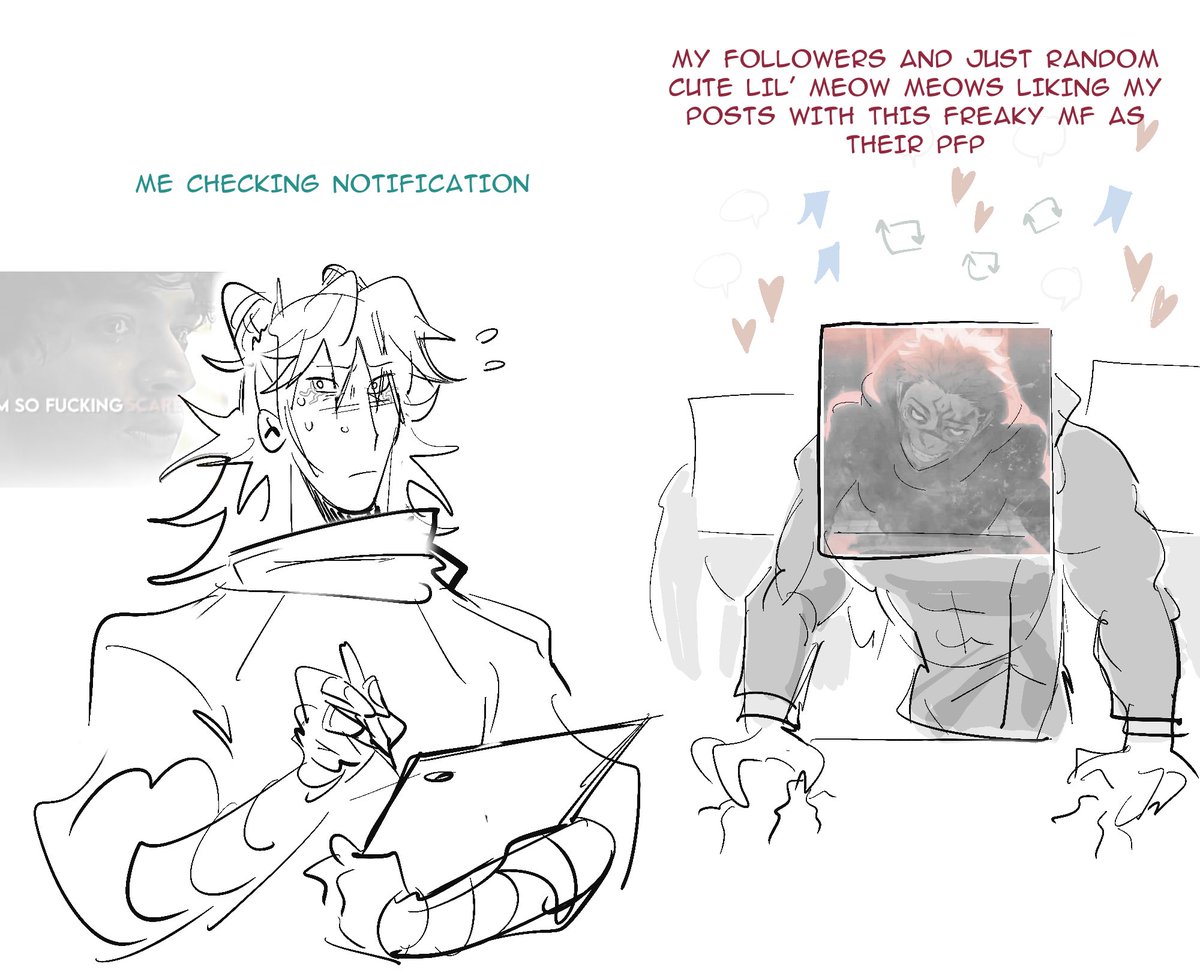 Sukuna’s fans are such sweethearts (don’t eat me)