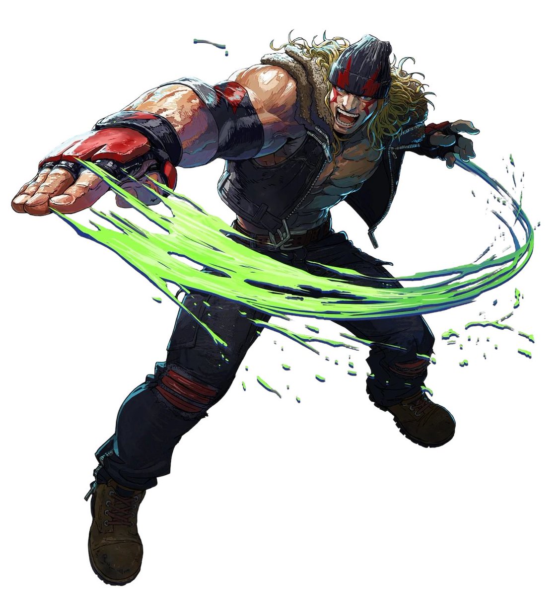 I__HATE_SOCCER's tweet image. It's been scientifically proven that if you get Hironobu Kageyama to sing on the theme for your fighting game character they become 5 times as goated by default.