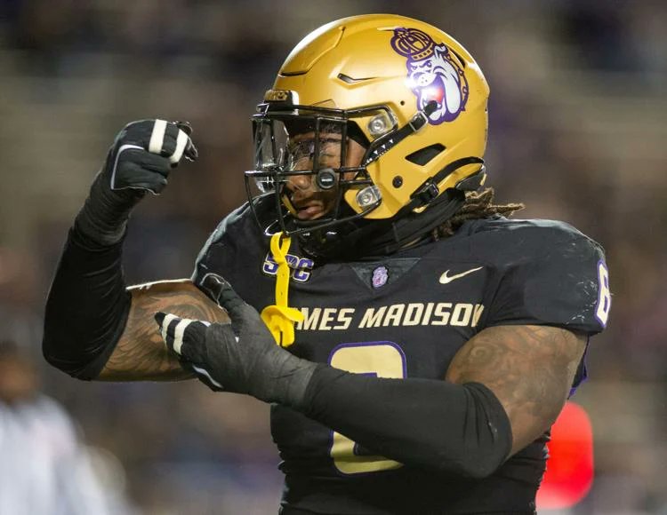CatieHarper's tweet photo. “They're going to coach us hard and they're going to love us twice as hard.”

#JMU's Billy Napier using the transfer portal to add size in the trenches
📰: https://t.co/gqddSn2LpZ https://t.co/LJtoSQiBfj