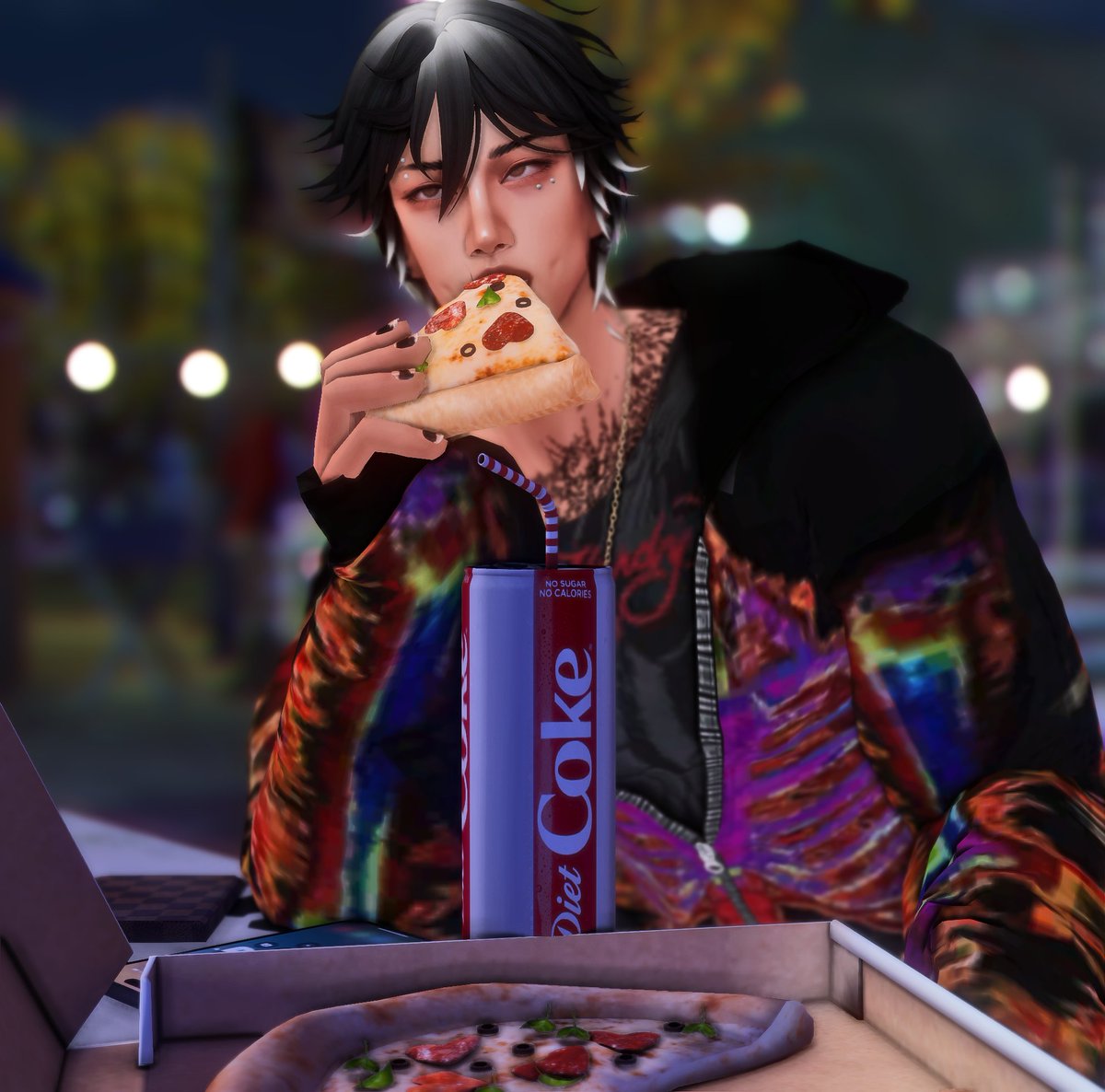 Mamiiyamiii's tweet image. Pizza &amp;amp; Yap🧐
[@kuntx100]