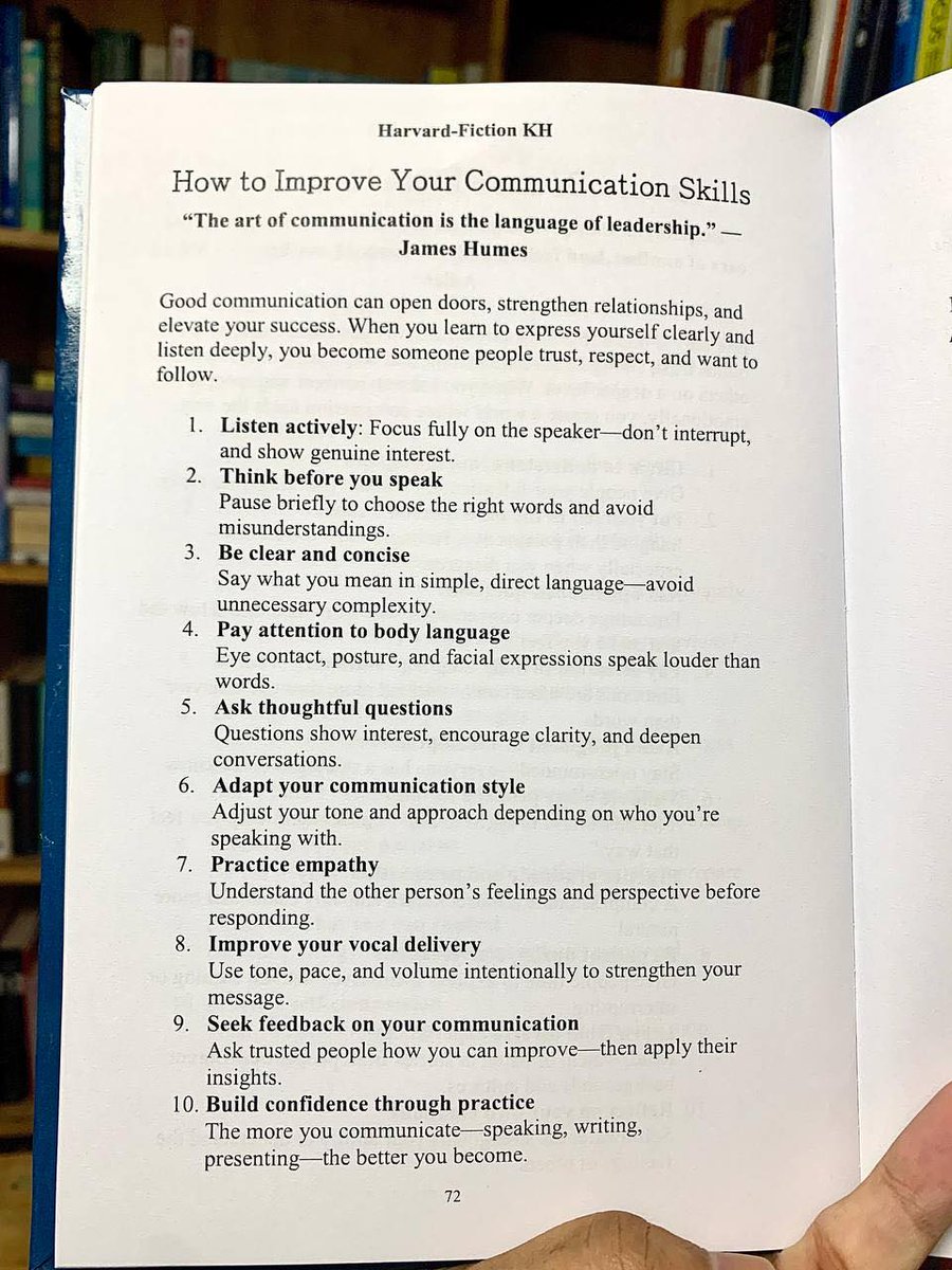 CuriousMindsHub's tweet image. How to Improve Your Communication Skills.