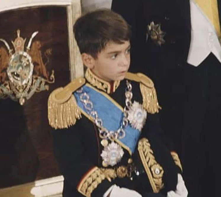 OliLondonTV's tweet image. The Crown Prince of Iran Reza Pahlavi in 1967 at the coronation of his father, Shah Mohammad Reza Pahlavi. 

Now, aged 65, the Crown Prince has said he is ready to return to Iran after 47 years in exile. 

He has pledged to lead Iran to a transition to democracy.