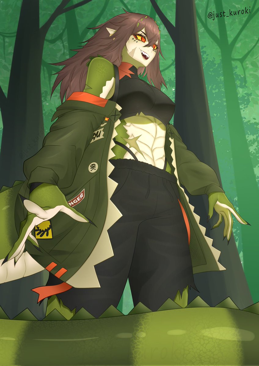 El cocodrilo 🐊 
#KaiCrocArt