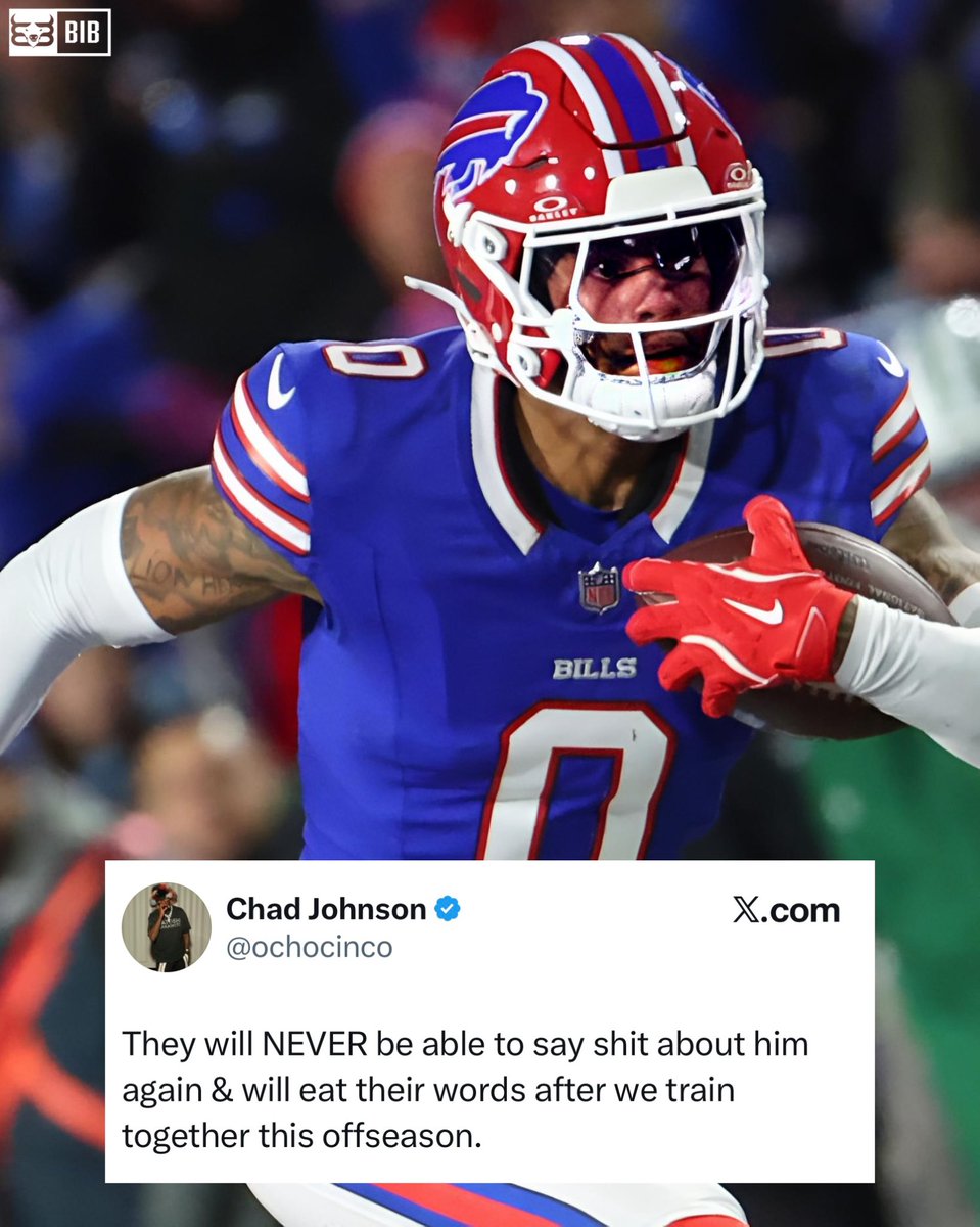 BuiltInBuffalo_'s tweet photo. Chad Johnson WARNS the #Bills about Keon Coleman 😤

#BuiltInBuffalo | #GoBills | #BillsMafia https://t.co/rova1FHeE3