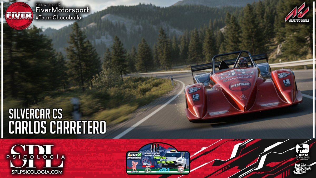 · RACE DAY

· CAMV '26 by <a href="/Supplyracing/">Supply Racing</a> 
· Subida al Cerro de los Cañones (Lanjarón)
· TikTok/SupplyRacing

#GoFiver #TeamChocobollo
<a href="/TheMechCat/">The Mech Cat</a> <a href="/SalVATOre_PL/">Vatore 🍍</a>