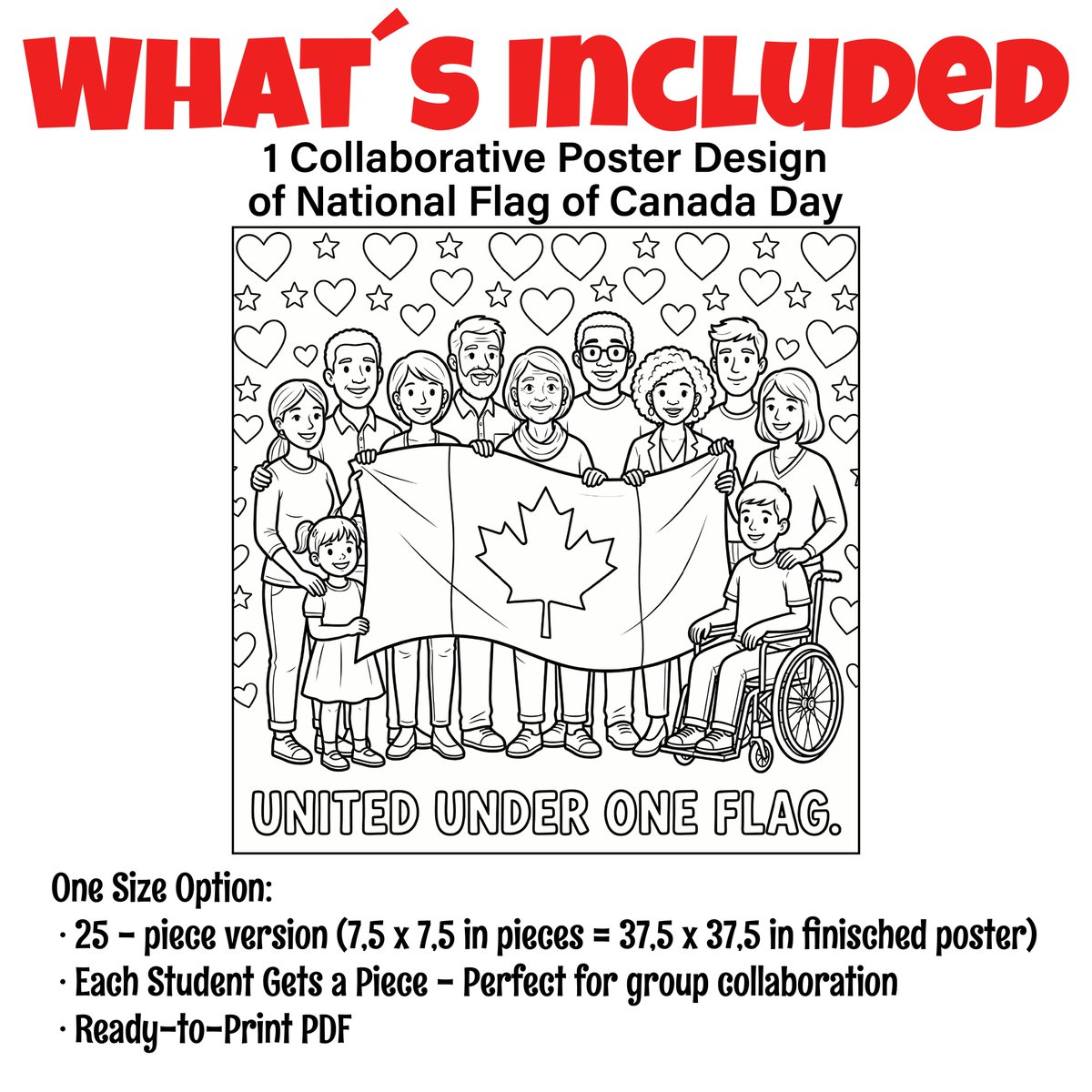 AvenuesLearning's tweet image. United under one flag 🇨🇦🍁
Celebrate National Flag of Canada Day with a collaborative coloring poster that highlights unity &amp;amp; belonging.
Perfect for classrooms &amp;amp; displays!
#CanadaFlagDay #UnitedUnderOneFlag #TeacherLife #ClassroomDecor

teacherspayteachers.com/Product/Canada…