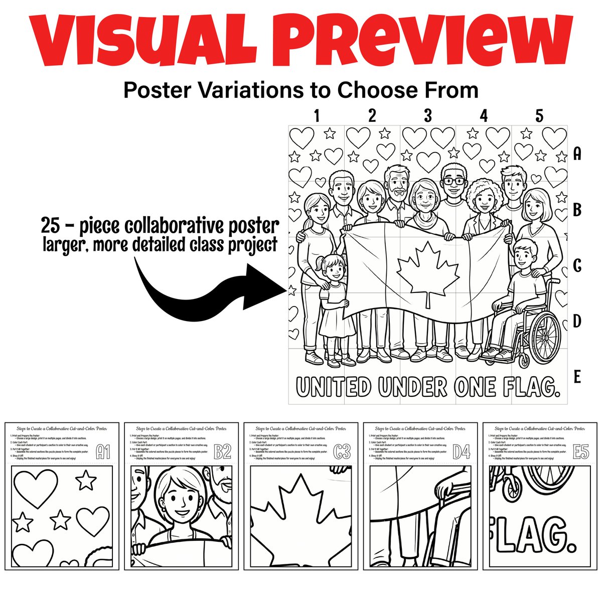 AvenuesLearning's tweet image. United under one flag 🇨🇦🍁
Celebrate National Flag of Canada Day with a collaborative coloring poster that highlights unity &amp;amp; belonging.
Perfect for classrooms &amp;amp; displays!
#CanadaFlagDay #UnitedUnderOneFlag #TeacherLife #ClassroomDecor

teacherspayteachers.com/Product/Canada…