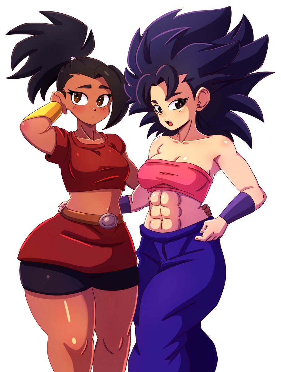 Kale and Caulifla #DragonBallSuper #DragonBall #ドラゴンボール