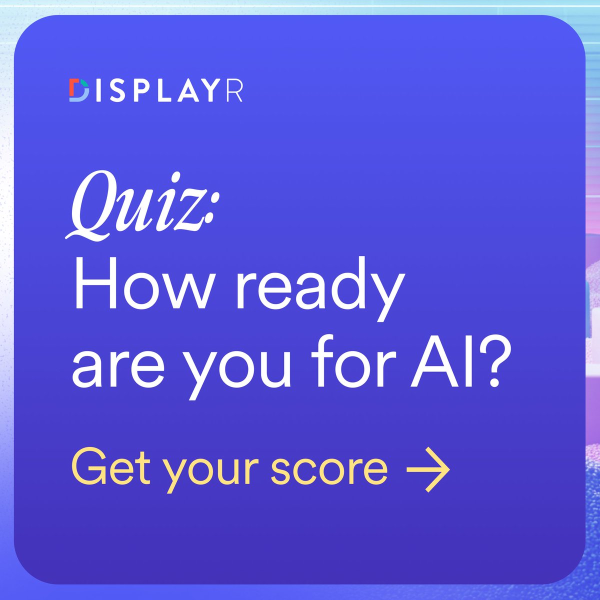 Displayr tweet media