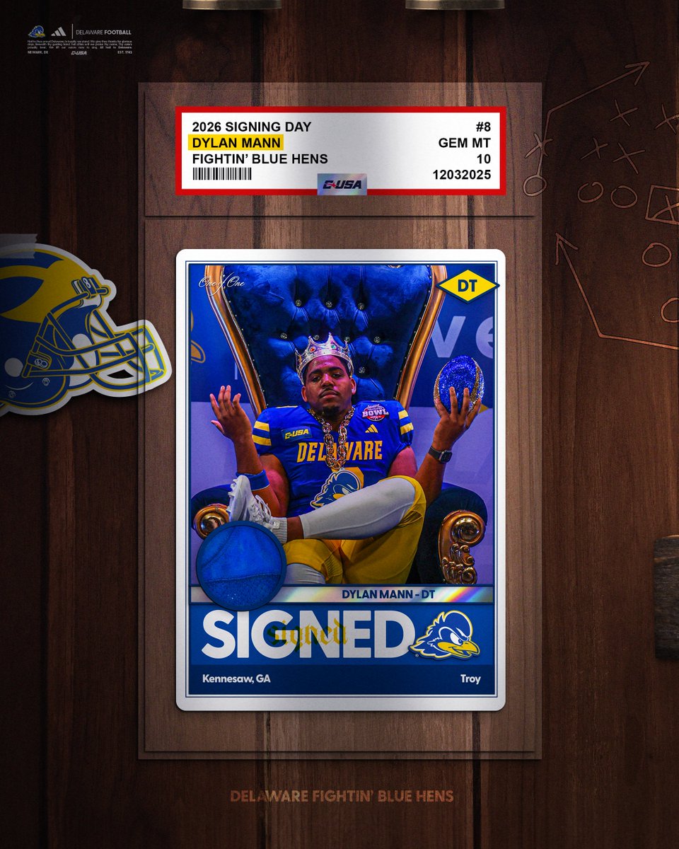 Delaware_FB's tweet image. Welcome to the 302, @_Dylanmann 🙌

📰: bit.ly/49A4g3r