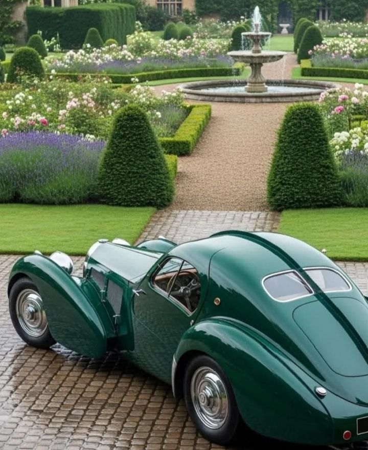 Retromania4ever's tweet image. 🟦⬜🟥 #Bugatti Type 57SC #Atlantic